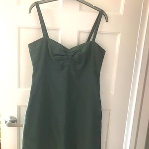 NWT Beautiful Organic Cotton and Hemp Sweetheart Neck Summer Dress